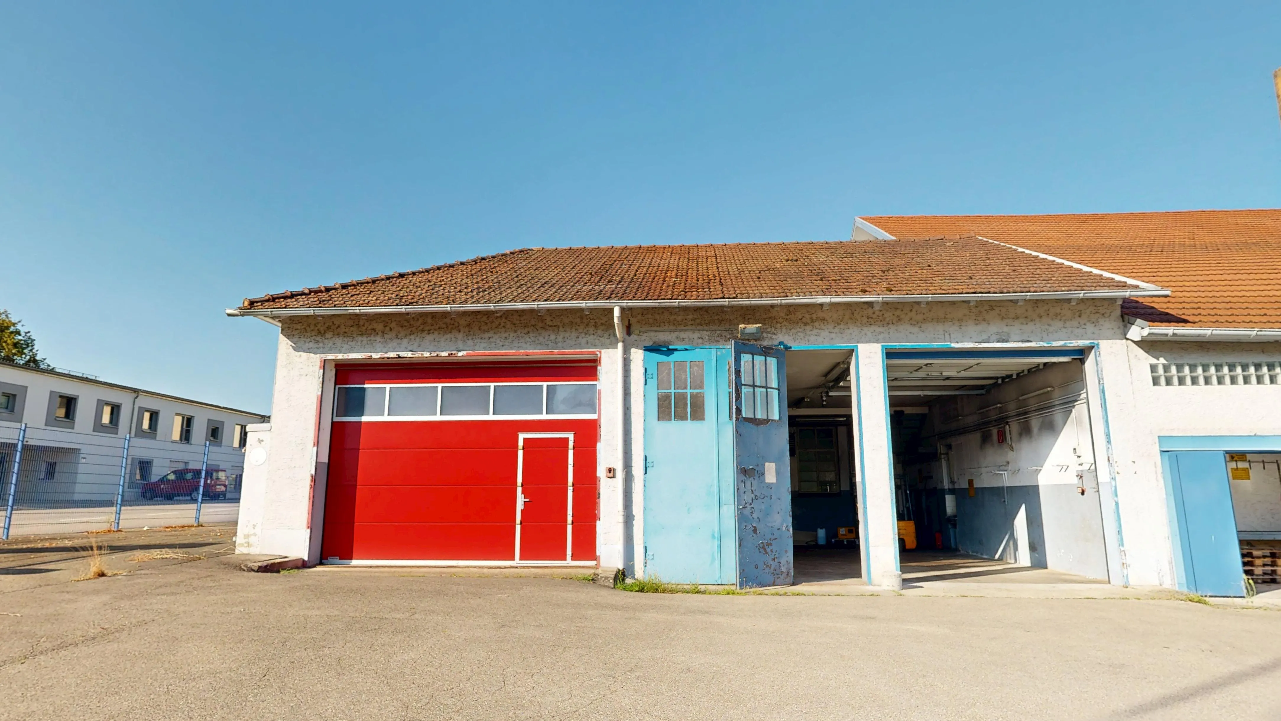 Feuerwehrgarage