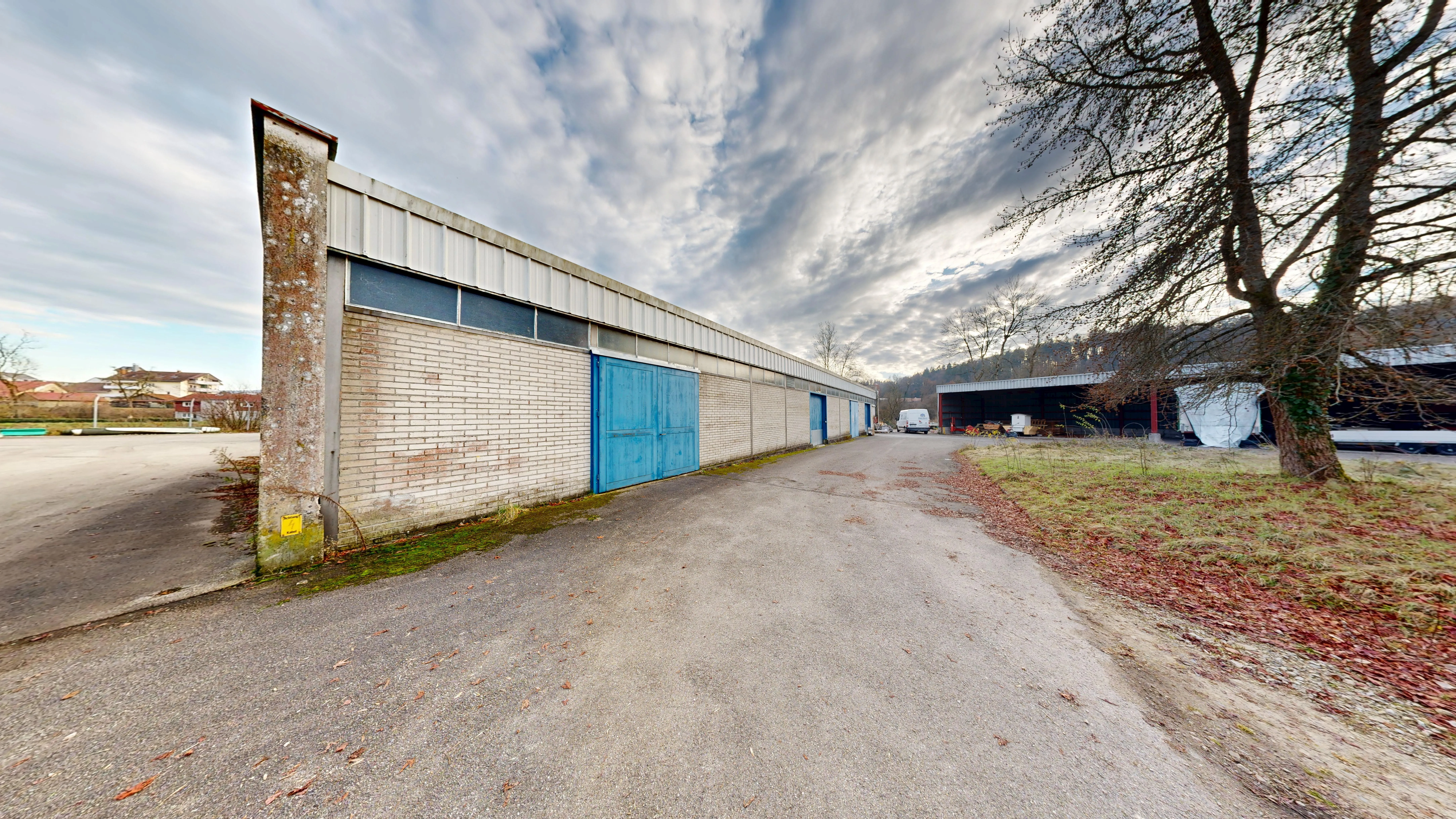 Garage und Öllager